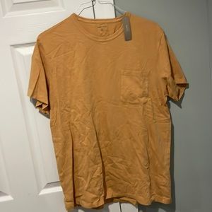 Brand new with tags j crew orange  t shirt